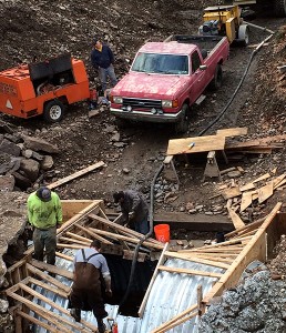 high falls creek culvert grouting